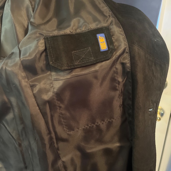 RARE Pendleton 100% Leather Sport Coat Jacket - Picture 6 of 6